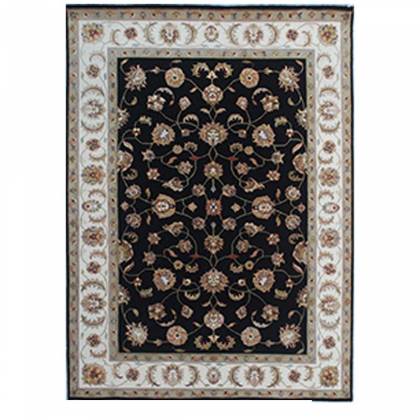 Timeless Blue and Ivory Hand-Knotted Wool Rug – (Design Code HKC-030) Manufacturers, Suppliers, Exporters in Birmingham