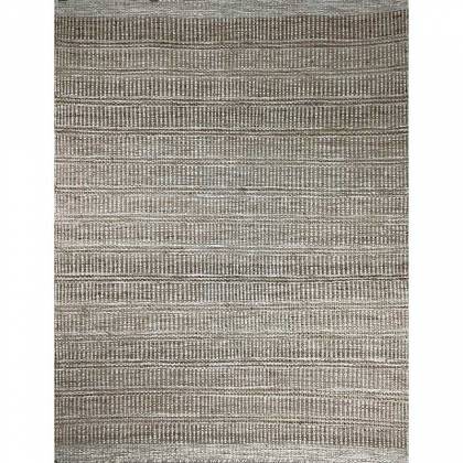 Wool Grey Brown Flat Weave Hand Woven Rug (Design NL-019) Manufacturers, Suppliers, Exporters in Noida