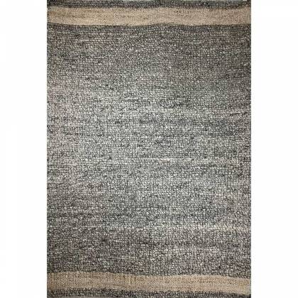 Wool Rug Basic Pattern Flat Weave Grey Color Hand Woven (Design FL-044) Manufacturers, Suppliers, Exporters in London